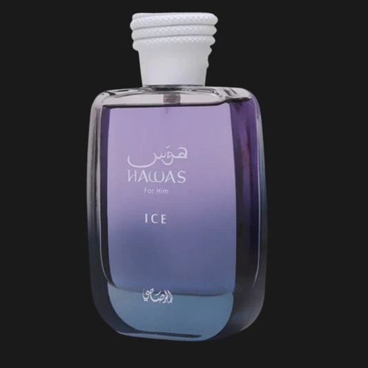 Perfume Masculino Rasasi Hawas Ice EDP 100ml Cítrico Refrescante