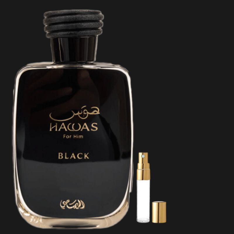 DECANTE Rasasi Hawas Black Men's Perfume