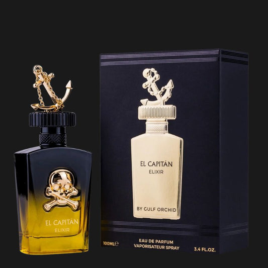 Perfume Masculino El Capitán Elixir Gulf Orchid 100ml Especiado Moderno