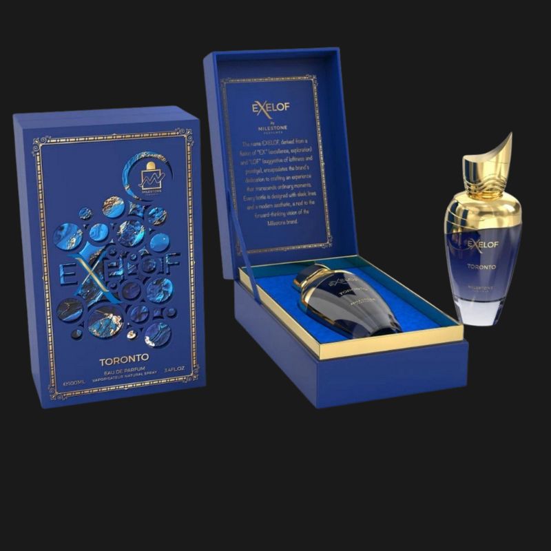 Milestone Exelof Toronto Unisex Woody Floral Eau de Parfum 85ml