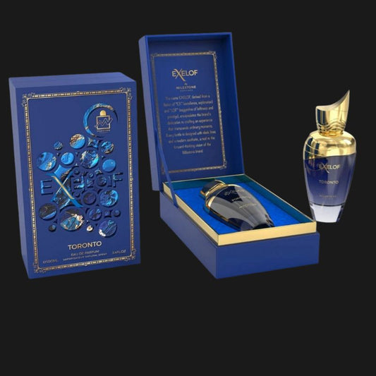 Milestone Exelof Toronto Eau de Parfum Unissex Amadeirado Floral 85ml