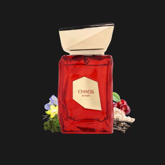 Chaos Extrait Eau de Parfum Unissex Cereja Couro Íris 100ml