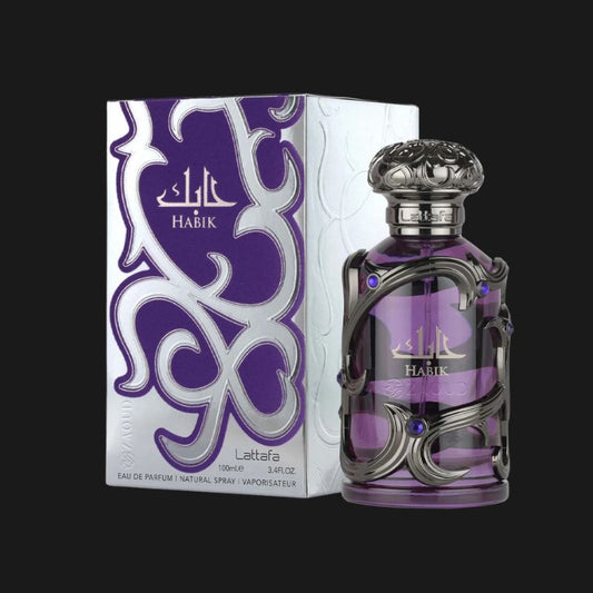 Lattafa Habik For Men Eau de Parfum 100ml Masculino Amadeirado Especiado