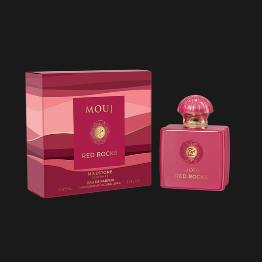 Milestone Mouj Red Rocks Eau de Parfum 95ml Unissex Floral Powdery Moderno