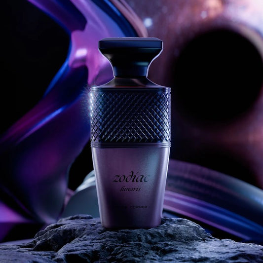 Paris Corner Zodiac Lunaris 100ml – Unissex, Oriental, Couro, Especiarias