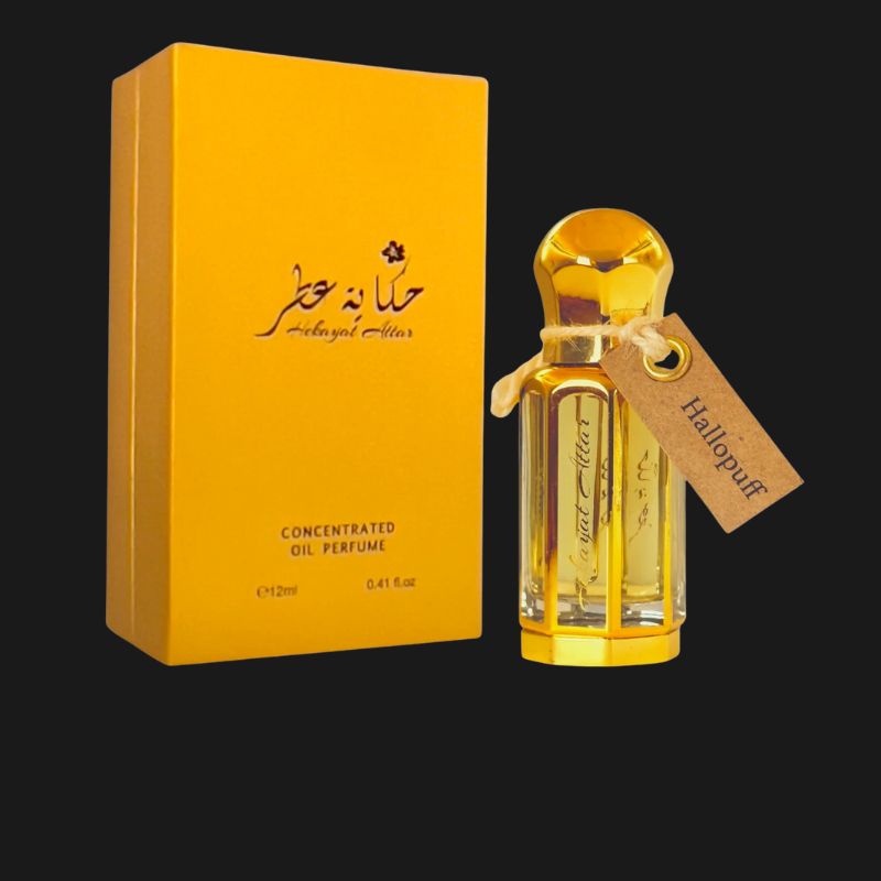 Hekayat Attar Hallopuff Concentrated Gourmand Floral Oil 12ml Unisex
