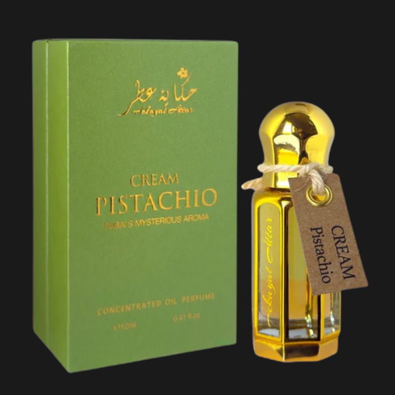 Hekayat Attar Cream Pistachio Concentrated Gourmand Oil 12ml Unisex