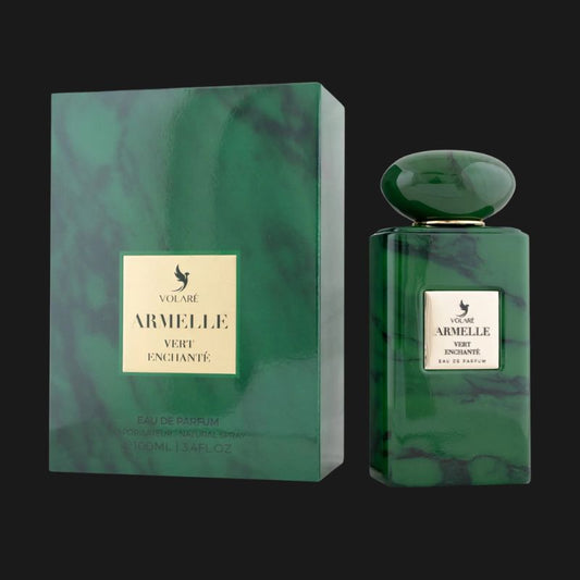 "Armelle Vert Enchanté Perfume Unissex Floral Âmbar 100ml Luxo"  T