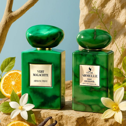 "Armelle Vert Enchanté Perfume Unissex Floral Âmbar 100ml Luxo"  T