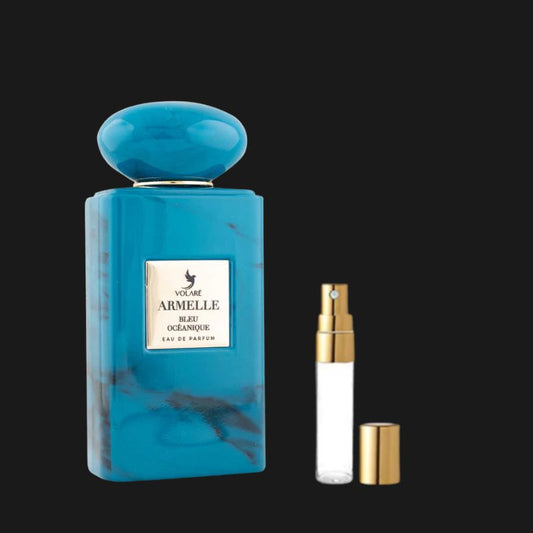 DECANTE Armelle Bleu Baroque Perfume Unissex Couro Tabaco Chá
