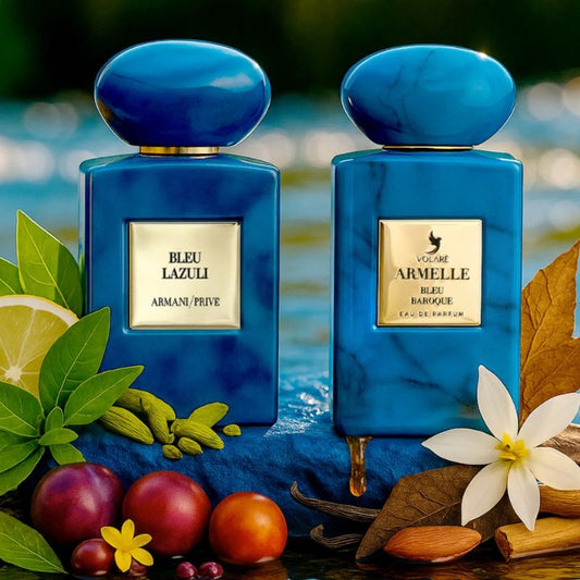 Armelle Bleu Baroque Perfume Unissex Couro Tabaco Chá 100ml