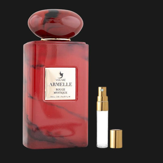 DECANT Armelle Rouge Mystique Perfume Feminino Oriental Floral Cereja