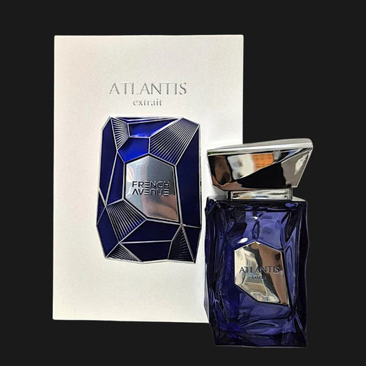 Perfume Atlantis French Avenue Extrato Unissex Aquático Amadeirado 100ml