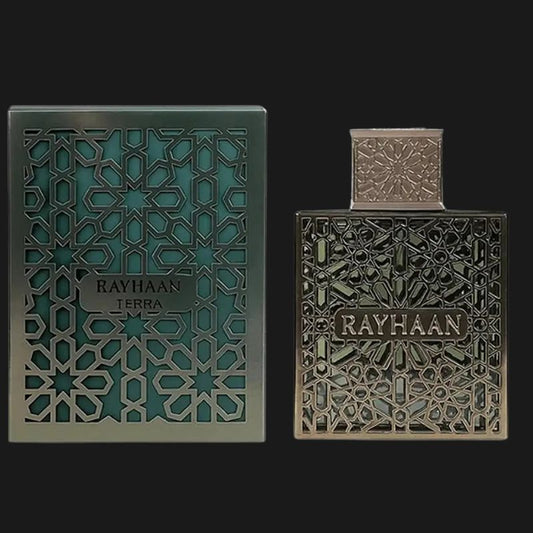 Rayhaan terra perfume oriental especiado unissex