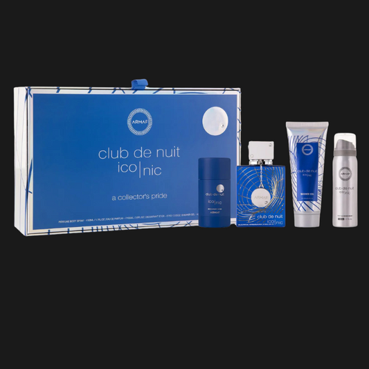 Armaf Club De Nuit Blue Iconic Gift Set - Kit Completo de Fragrância Masculina