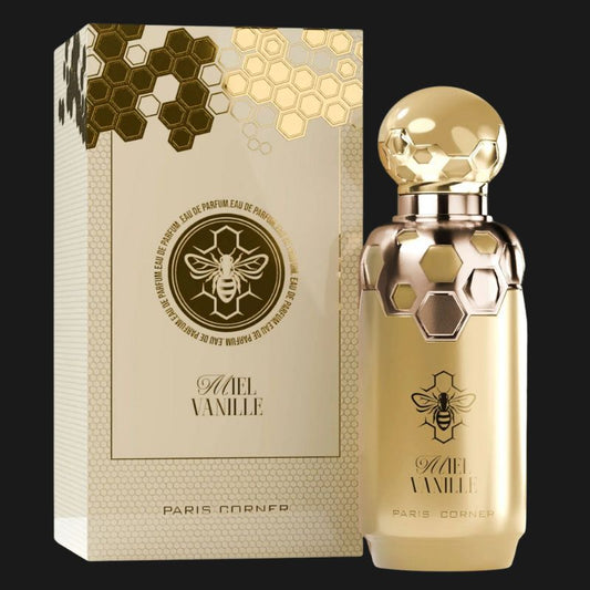 Miel vanille paris corner 100ml eau de parfum – fragrância oriental doce unissex