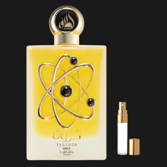 Decante Tharwah Gold - Lattafa Pride Eau de Parfum Unissexo