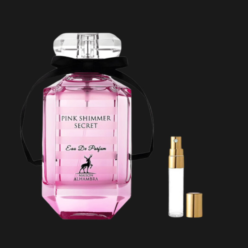 Decant Pink Shimmer Secret - Maison Alhambra Eau de Parfum Femenino