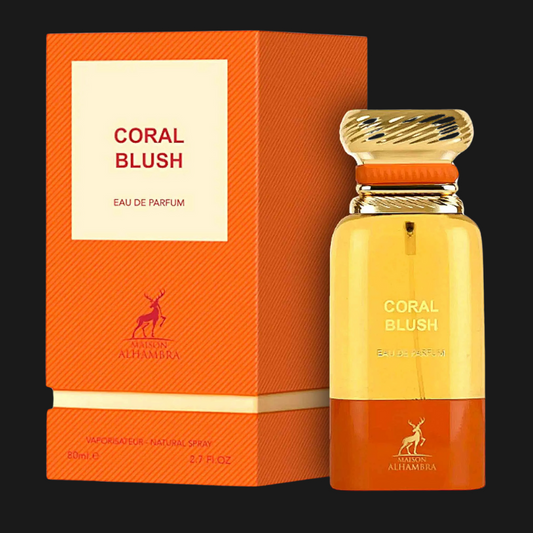 Coral Blush – Maison Alhambra Eau de Parfum Feminino 80ml