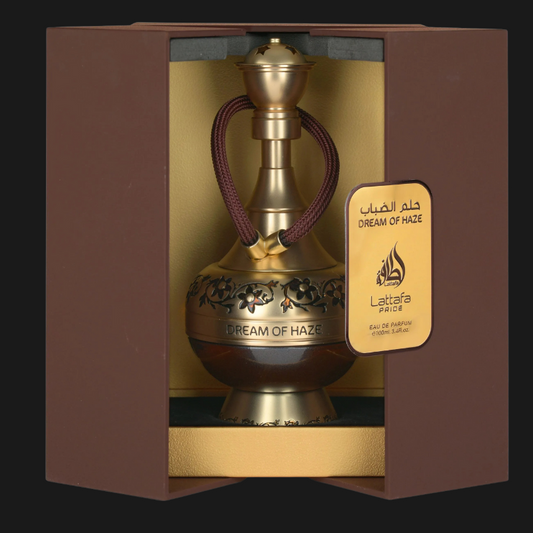 Perfume Unissex Lattafa Dream Of Haze Eau de Parfum 100ml Amadeirado Gourmand