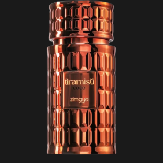 Zimaya Tiramisu Coco: Eau De Parfum Gourmet de Luxo | Fragrância Única