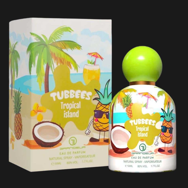 Tubbees - Tropical Island - Unisex Eau de Parfum 50ml