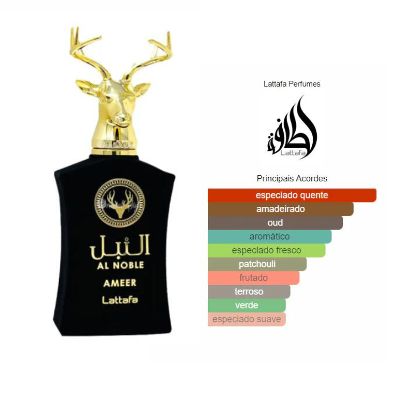 Lattafa Al Noble Ameer - Unisex Eau de Parfum 100ml