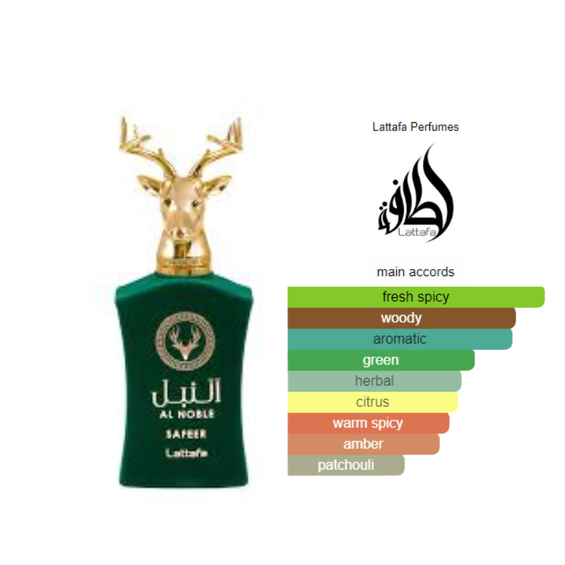 Lattafa Al Noble Safeer - Eau de Parfum Unissex 100ml