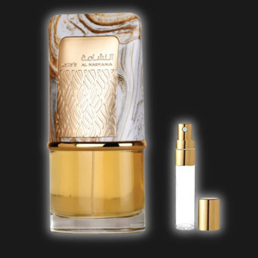 Decant 5 ml Lattafa Al Nashama Eau De Parfum | Perfume Masculino de Luxo