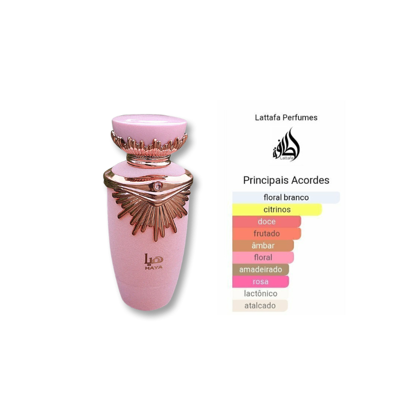 Lattafa Haya Eau De Parfum 100ml Luxurious Feminine Fragrance