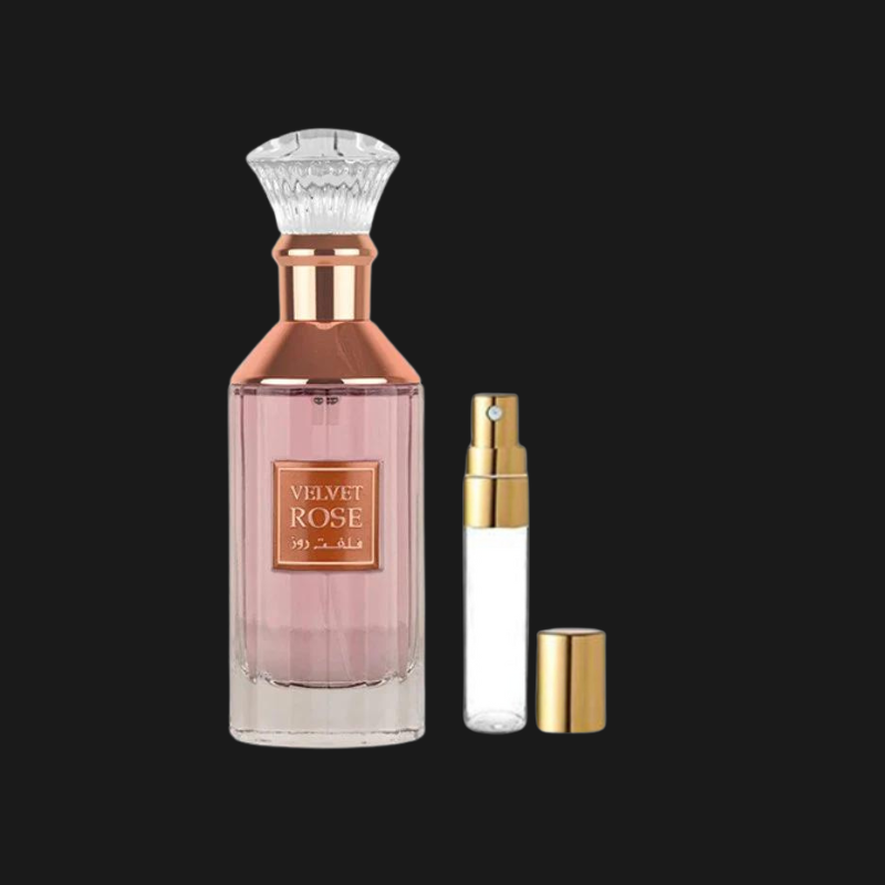 Decant de 5 ml Lattafa Velvet Rose Eau de Parfum | Alquimia Oriental