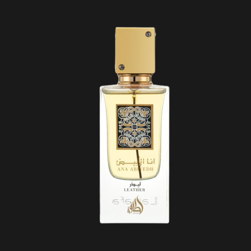 Lattafa Ana Abiyedh Leather - Perfume Unissex Amadeirado 60ml