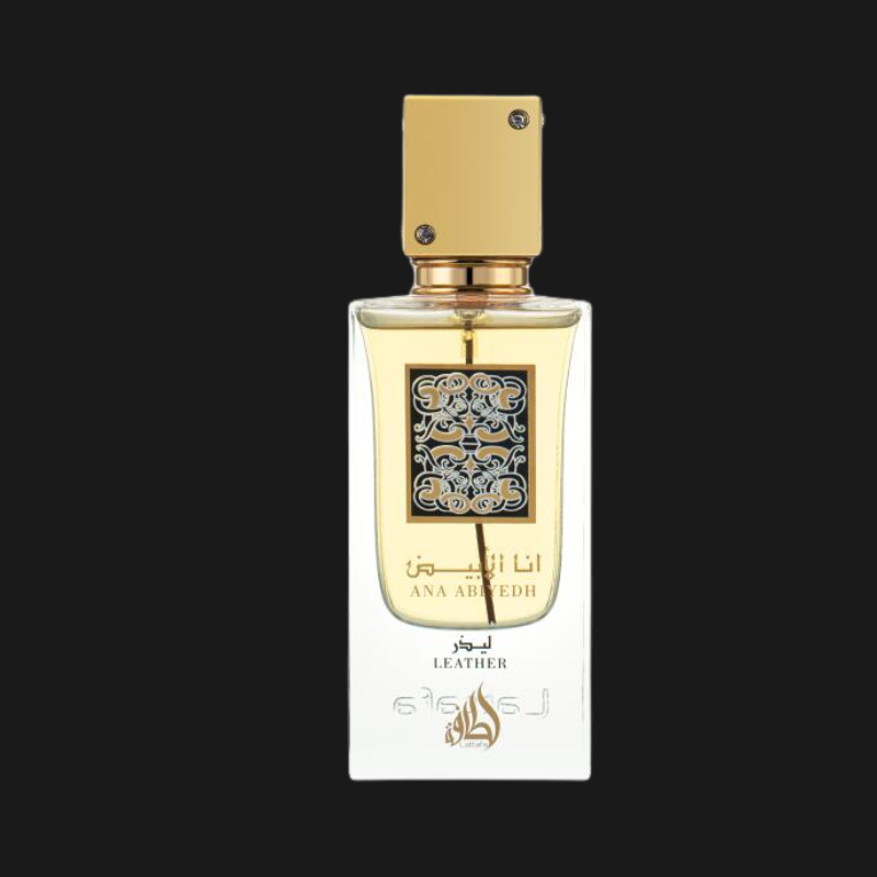 Lattafa Ana Abiyedh Leather - Unisex Woody Perfume 60ml