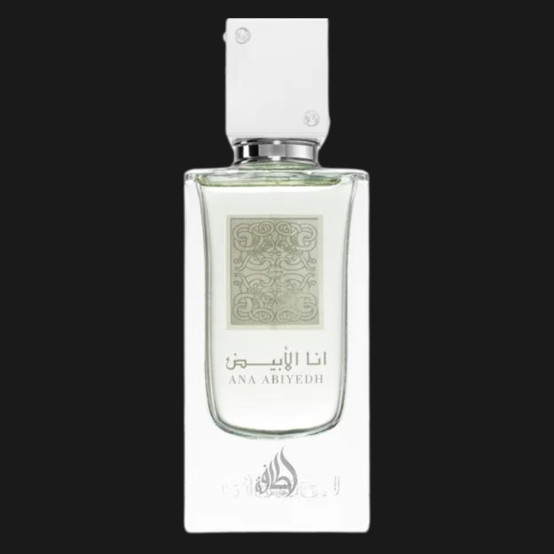 Lattafa Ana Abiyedh - Eau de Parfum Unissex Amadeirado 60ml