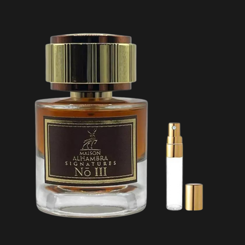 Decante 5ml Maison Alhambra Signatures No. III - EDP Unissex