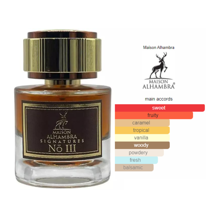 Maison Alhambra Signatures No. III - EDP Unissex 50ml