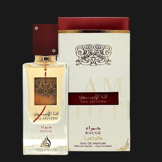 Lattafa Ana Abiyedh Rouge - Eau de Parfum Unissex 60ml