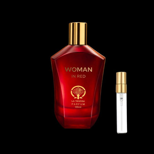 woman in red latansaa Extrait de Parfum