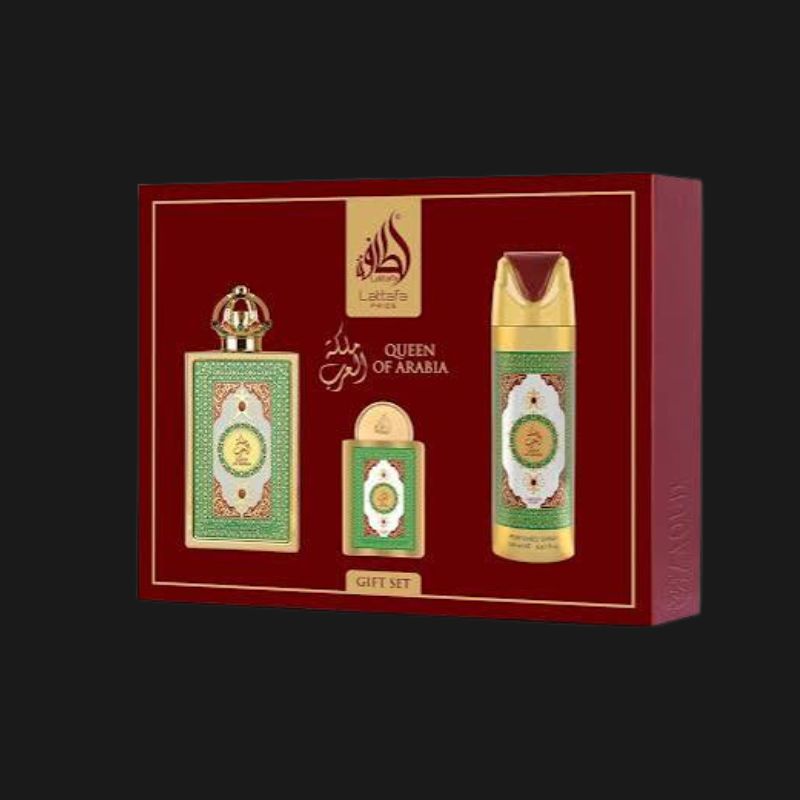 Lattafa Queen of Arabia giftset perfume feminino