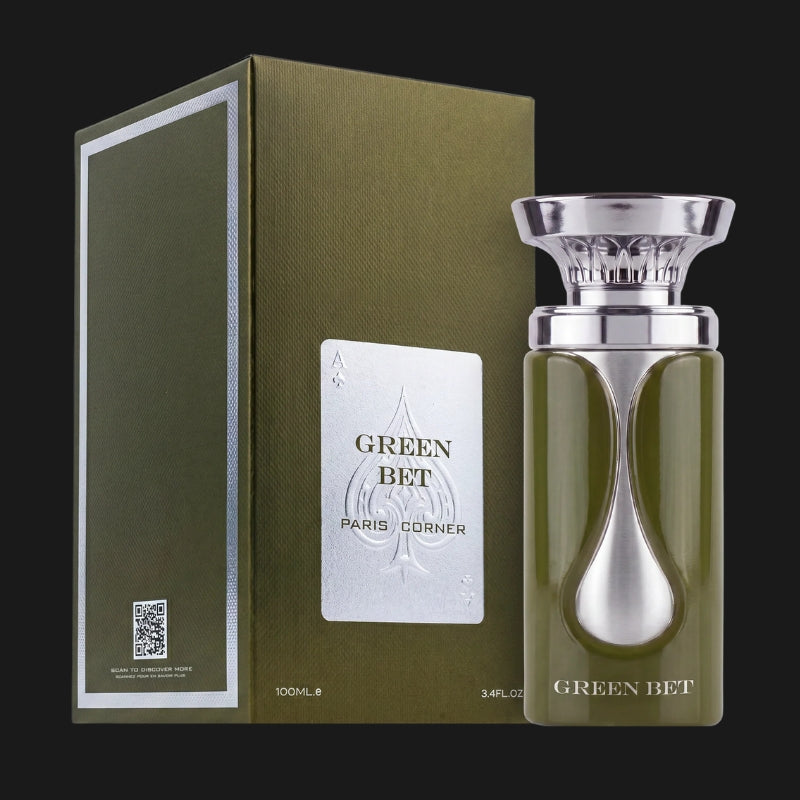 Paris corner Green Bet perfume