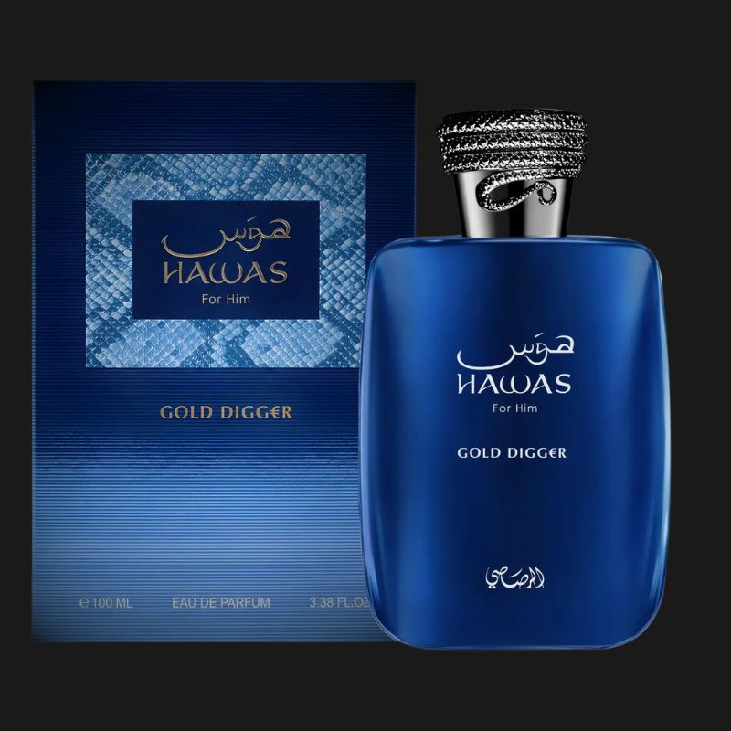 Rasasi Hawas Gold Digger Eau de Parfum Masculino