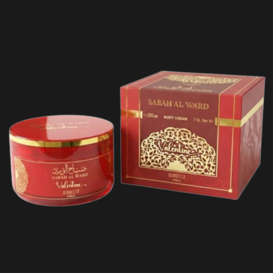 Sabah Al Ward Valentine Body Cream 200g Pasta