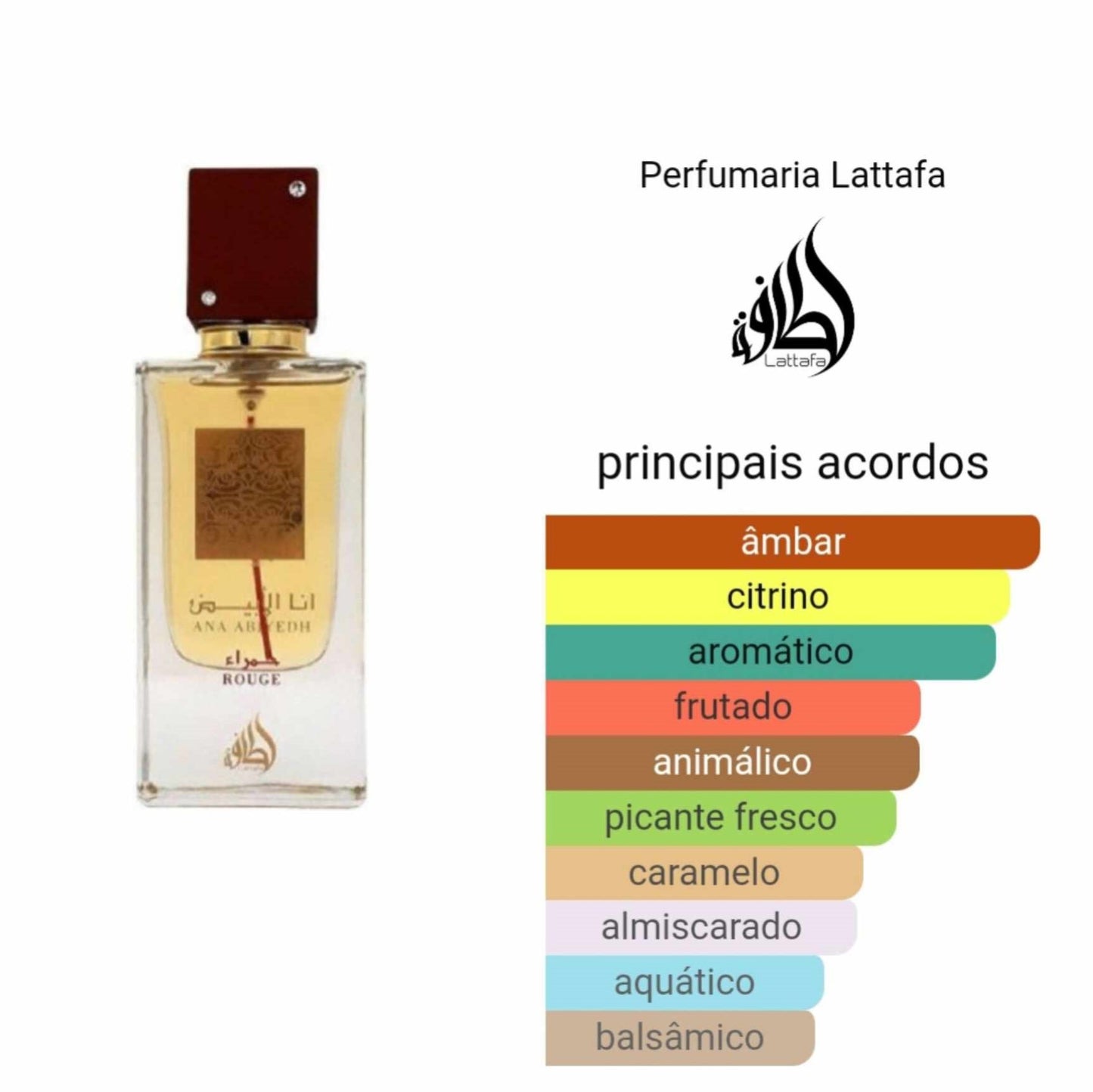 Lattafa Ana Abiyedh Rouge - Eau de Parfum Unissex 60ml