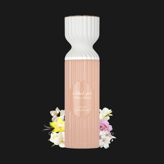 Fakhar Rose Perfume Mist Lattafa 250ml – Floral Sofisticado e Feminino