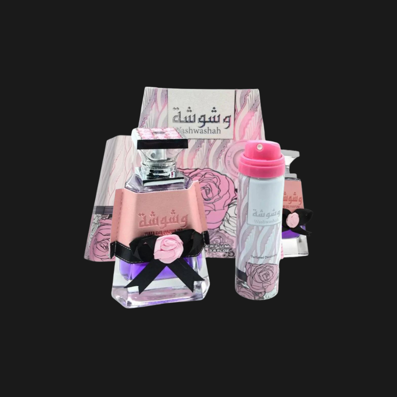 Lattafa Washwashah Women's Perfume and Deodorant 100ml | Feminine Fragrance