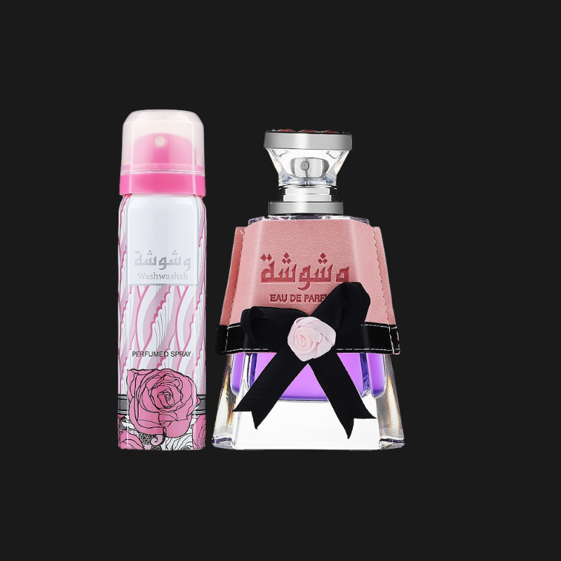 Lattafa Washwashah Women's Perfume and Deodorant 100ml | Feminine Fragrance