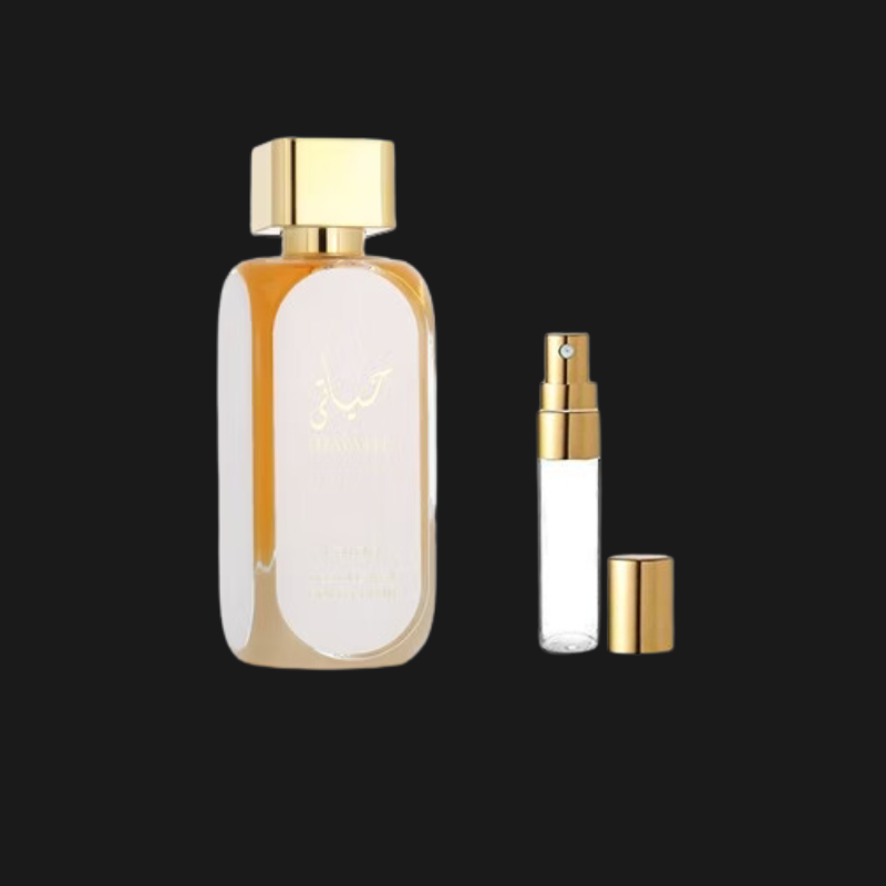 Decant de 5ml Hayaati Gold Elixir de Lattafa Perfumes | Fragancia Oriental Premium